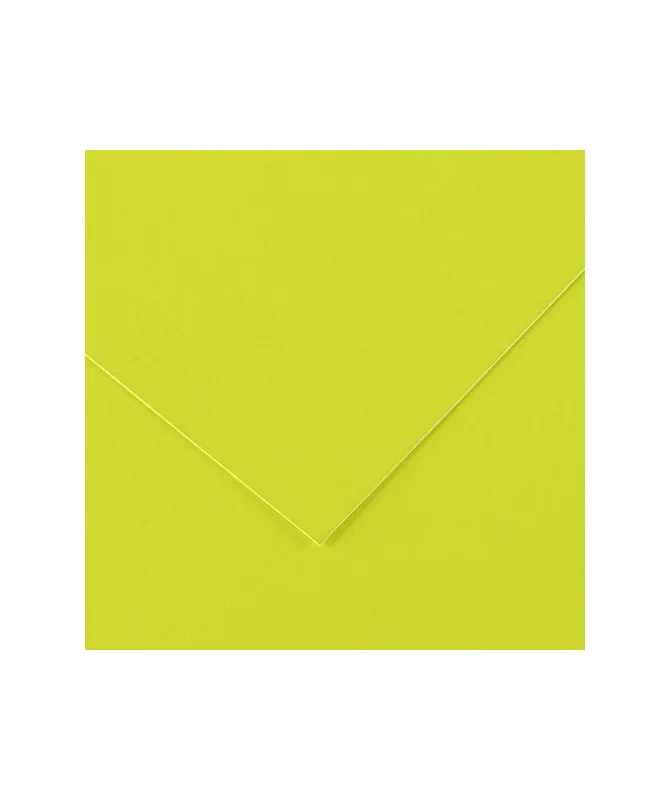 Cartolina A2 Guarro Canson 403809 Fluorescente Amarelo