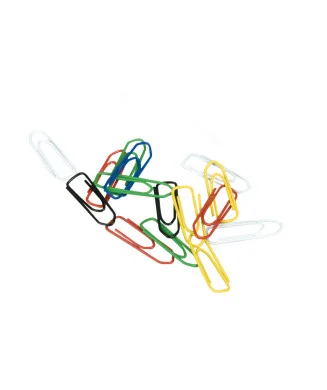 Cilps Cores Sortidas Q-Connect 26mm Caixa 125 Unidades