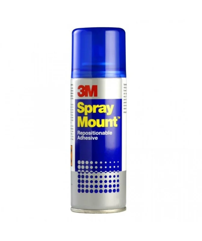 Cola 3M Spraymount Reposicionável 400mls