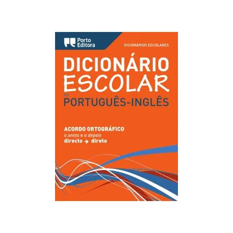 Dicionário Escolar de Português-Inglês