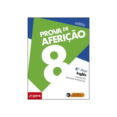 Prova de Aferição - Inglês - 8.º Ano Prova de Aferição - Inglês - 8.º Ano