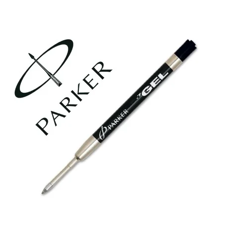 Recarga Esferográfica Ballpen Parker Gel Médio Preto