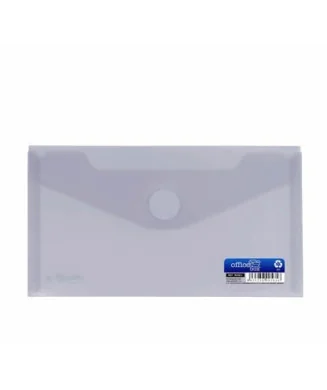 Envelope em Plástico DL c/ Velcro 90561 Branco