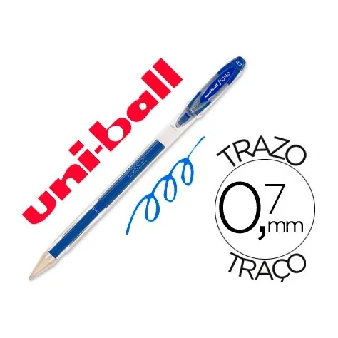 Esferográfica Gel Uniball UM-120 0.7 Azul