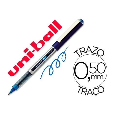 Marcador Roller Uniball Micro Eye UB-150 0,5mm Azul