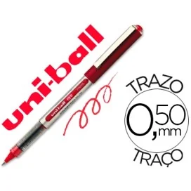 Marcador Roller Uniball Micro Eye UB-150 0,5mm Vermelho