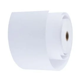 Pack 10 Rolos Papel Branco Térmico p/ Máquina 57x50x11 (Multibanco)