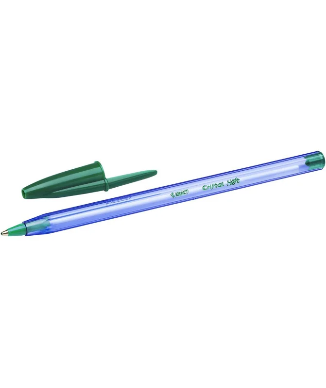 Esferográfica BIC Cristal Soft Verde