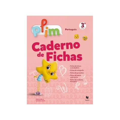 9789724756905 - PLIM! Português 3.º Ano - Caderno de Atividades