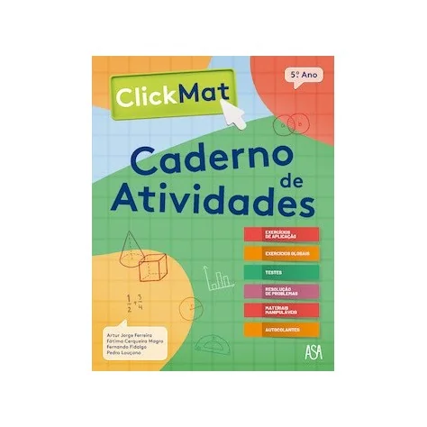 9789892352961 - ClickMat 5 - Matemática 5º Ano - Caderno de Atividades