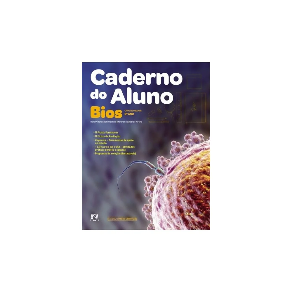 9789892337968 - Bios 6º Ano Ciências Naturais - Caderno de Atividades