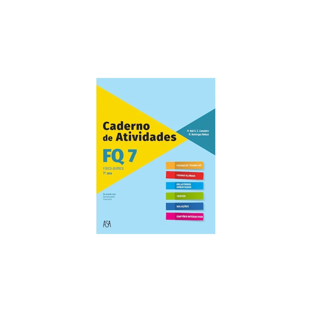 9789892349817 - FQ 7º Ano Físico-Química - Caderno de Atividades