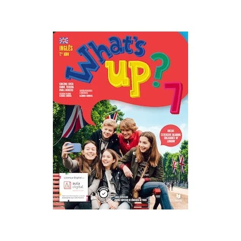 9789724755984 - What's up? 7º Ano Inglês - Manual do Aluno