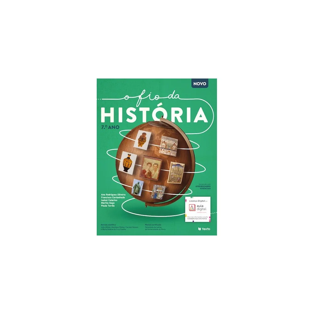 9789724756103 - Fio da História 7 História 7º Ano - Manual do Aluno