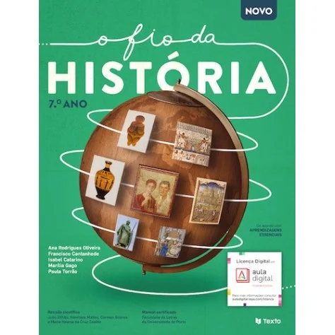 9789724756103 - Fio da História 7 História 7º Ano - Manual do Aluno