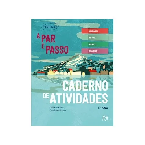 9789892352824 - A par e passo 8 - Português 8º ano - Caderno de Atividades