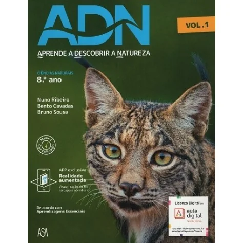 9789892352770 - ADN 8 - Ciências Naturais 8º ano - Manual do Aluno