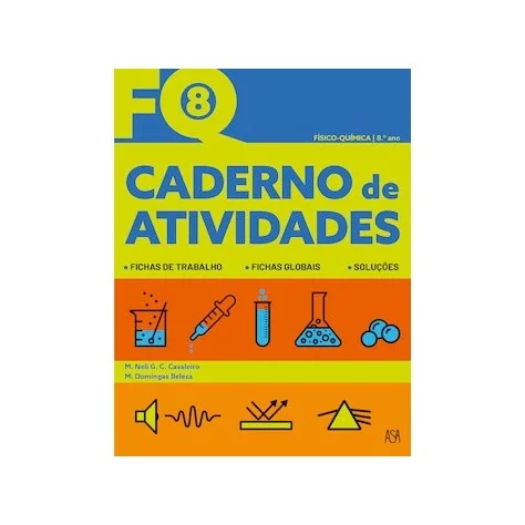 9789892352800 - NOVO FQ 8 - Físico-Química 8º ano - Caderno de Atividades