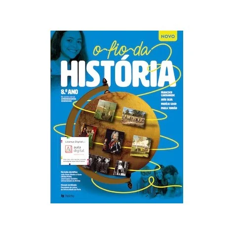 9789724756721 - NOVO O Fio da História 8 - História 8º ano - Manual do Aluno