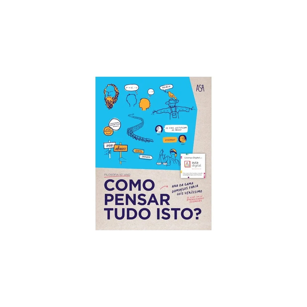 9789892350011 - Como pensar tudo isto? 10º Ano Filosofia - Manual do Aluno