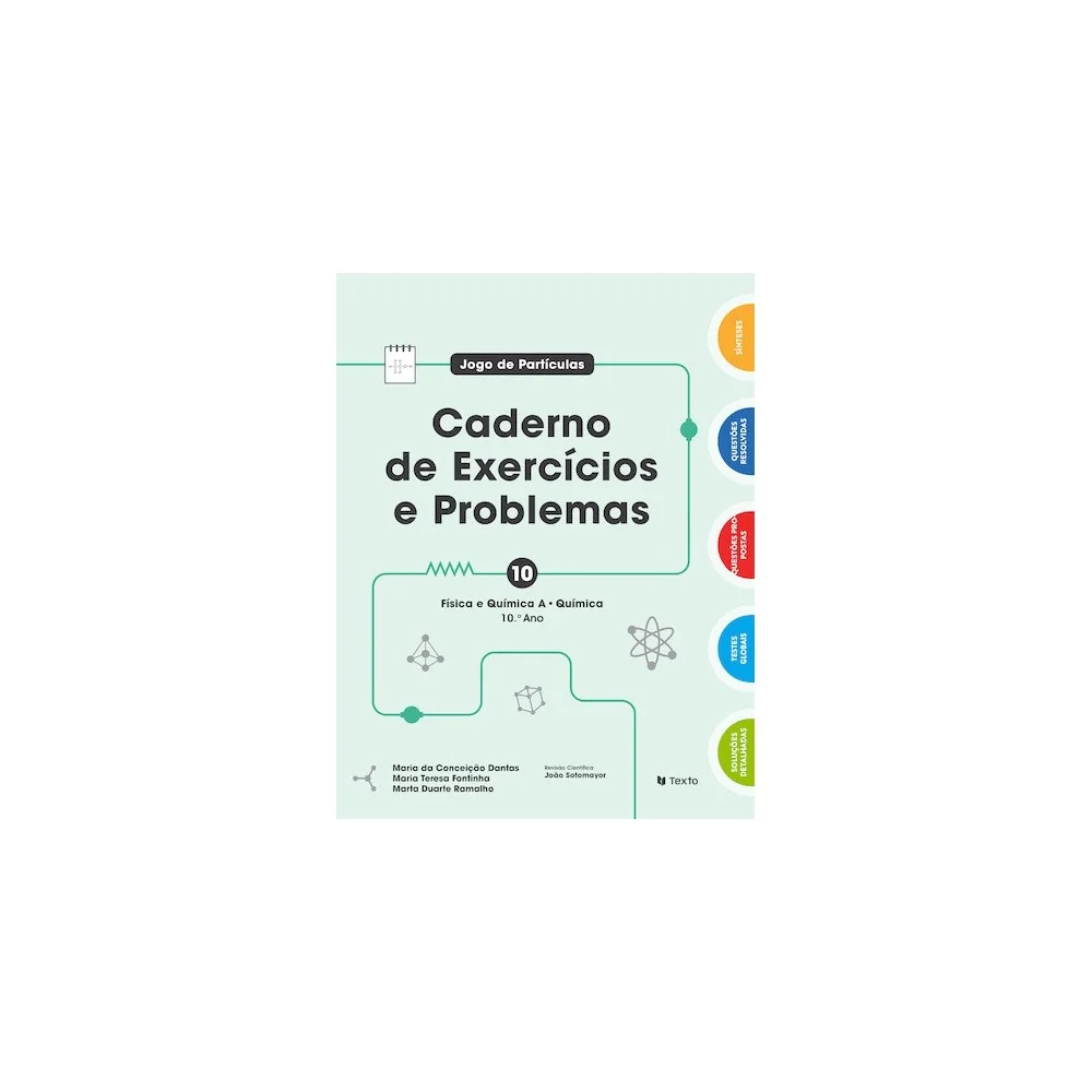 9789724756219 - Jogo Partículas A - Química A 10.º Ano - Caderno de Atividades