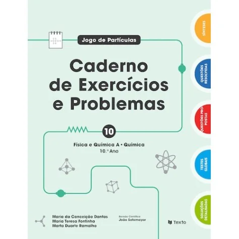 9789724756219 - Jogo Partículas A - Química A 10.º Ano - Caderno de Atividades