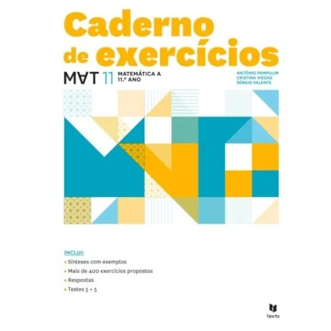 9789724753928 - M∀T - Matemática A 11.º Ano - Caderno de Atividades