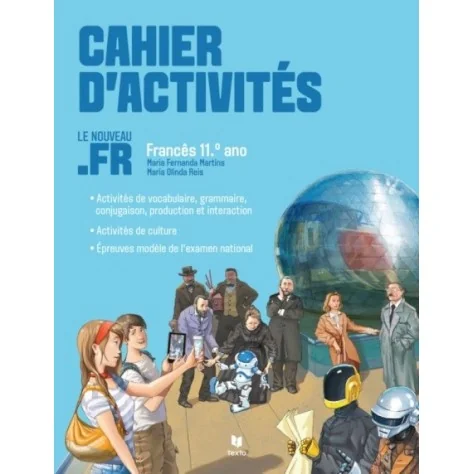 9789724749471 - Nouveau .fr - Francês 11.º Ano Cahier d'activités - Caderno de Atividades