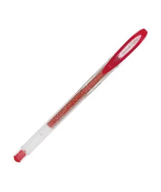 Esferográfica Gel Uni-ball UM-120 Sparkling Vermelho