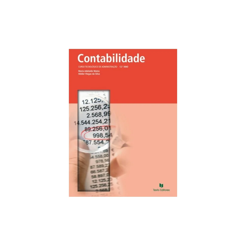 9789724730370 - Contabilidade 12.º Ano - Manual do Aluno