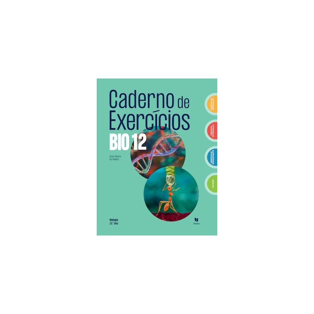 9789724757520 - Bio 12 - Biologia - Caderno de Atividades