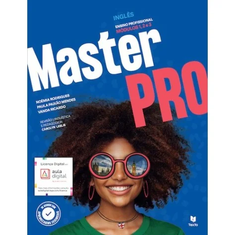 9789724758107 - Master PRO - Inglês - Módulos 1/2/3 Manual