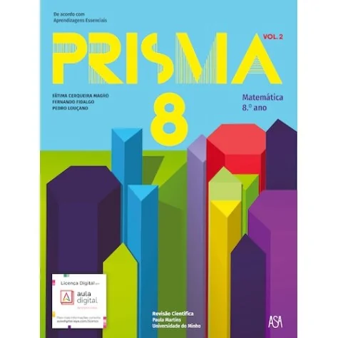 9789892356440 - Prisma 8 - Matemática - Manual do Aluno