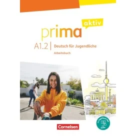 9783061225988 - Prima Aktiv A1.2 Arbeitsbuch Alemão 8.º Ano - Caderno de Atividades