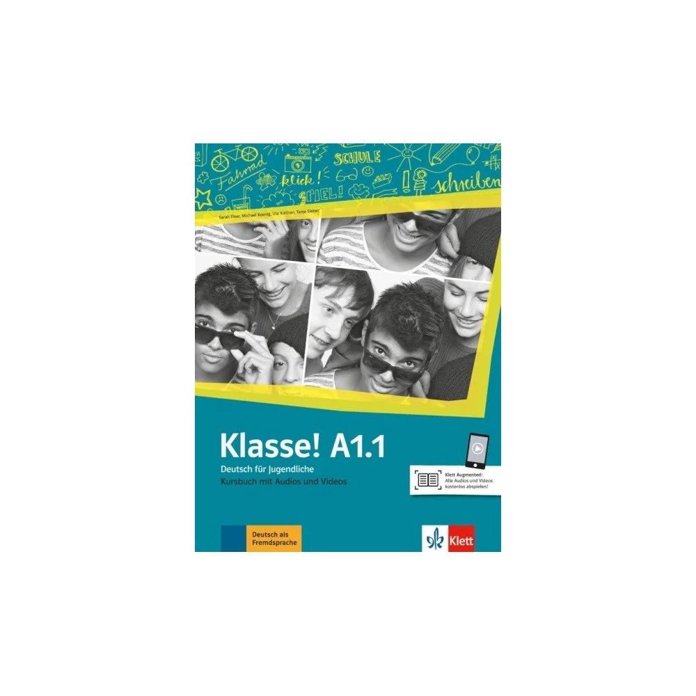 9783126071215 - Klasse! A1.1 Kursbuch - Alemão 7.º Ano - Manual do Aluno