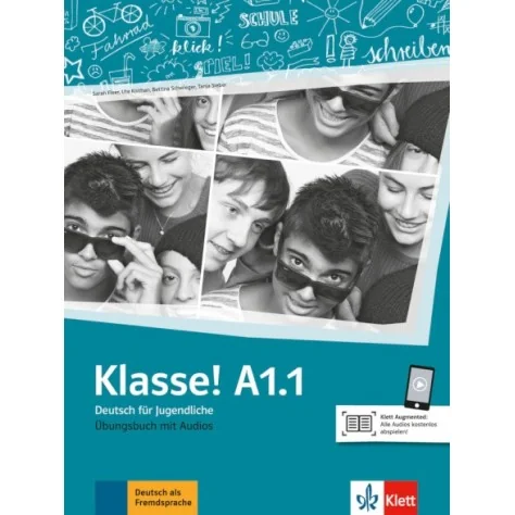 9783126071239 - Klasse! A1.1 Übungsbuch - Alemão 7º Ano - Caderno de Atividades