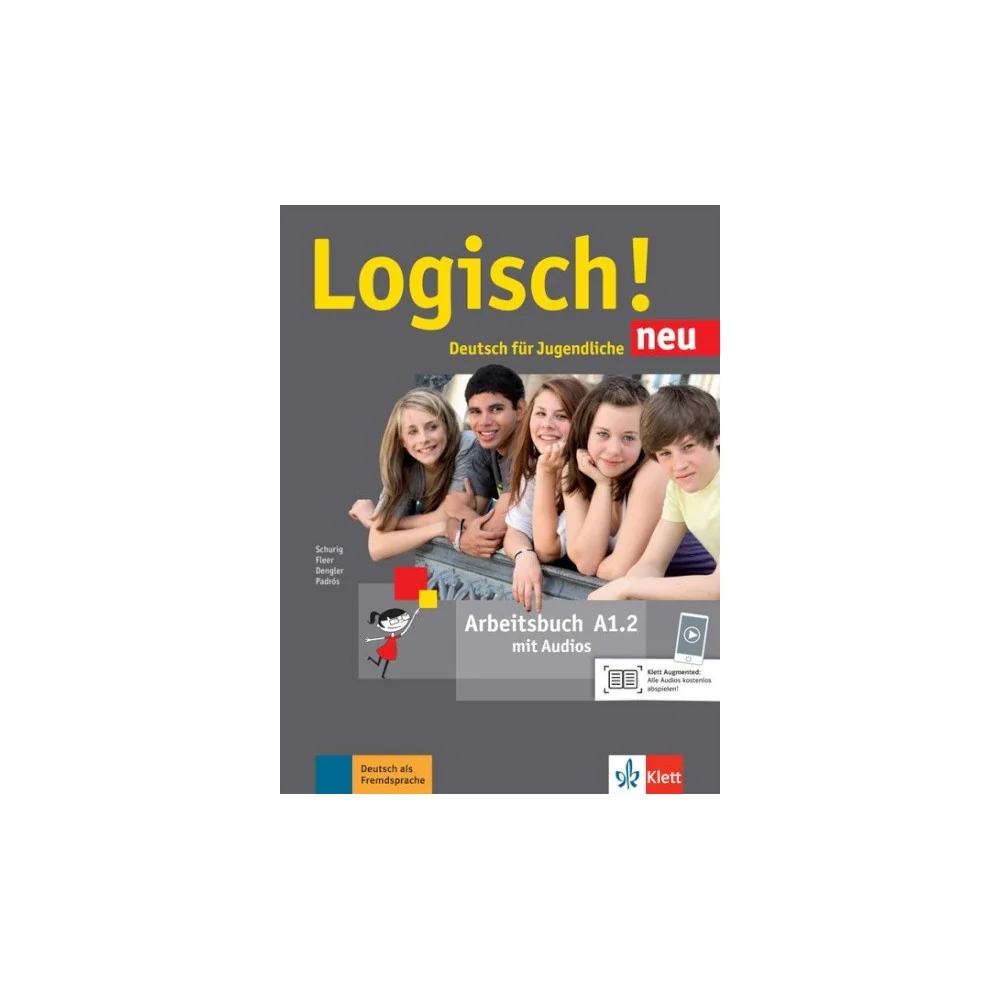 9783126052061 - Logisch! Neu A1.2 Arbeitsbuch - Alemão 8.º Ano - Caderno de Atividades