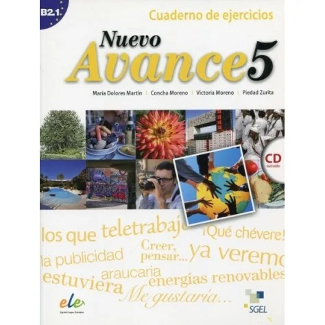 9788497786737 - Nuevo Avance 5 / C.Ejercicios - Espanhol - Caderno de Atividades