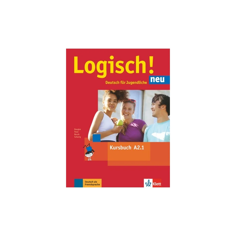 9783126052139 - Logisch! Neu A2.1 Kursbuch Alemão9.º Ano - Manual do Aluno