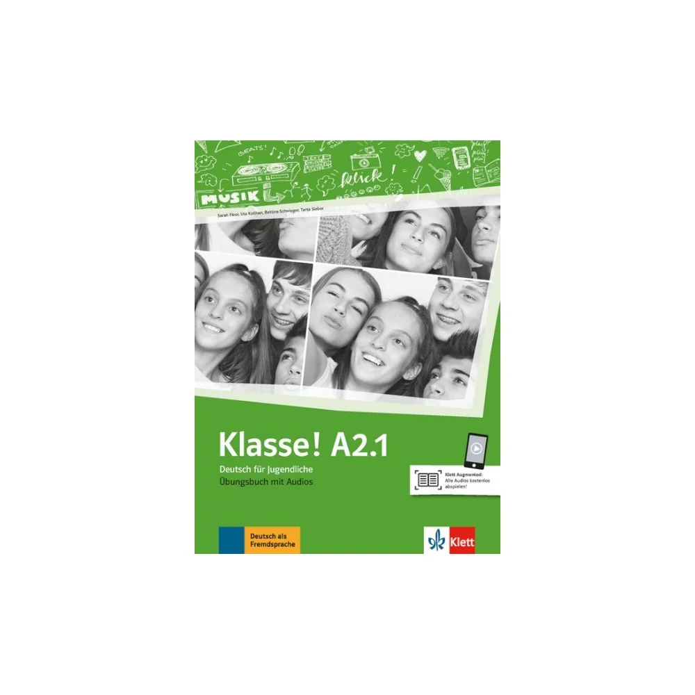 9783126071352 - Klasse! A2.1 Arbeitsbuch Alemão - 9.º Ano - Caderno de Atividades