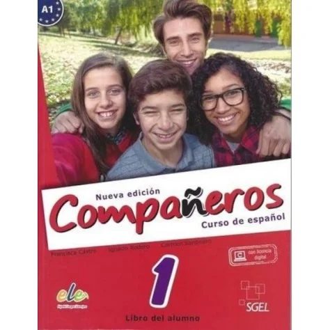 9788497789073 - Compañeros 1 Alum Nueva Edición Espanhol - Manual do Aluno