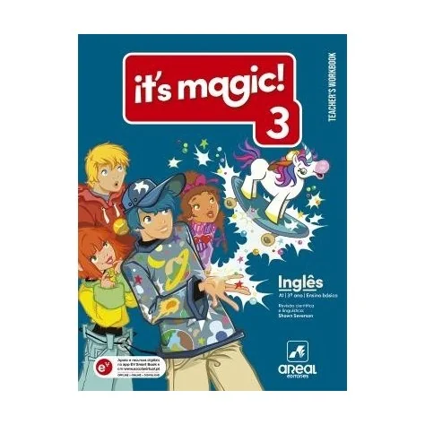 9789897677762 - It's Magic! 3 Workbook - Inglês - 3.º Ano - Caderno de Atividades