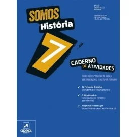 9789897672859 - Somos História 7 - 7.º Ano - Caderno de Atividades