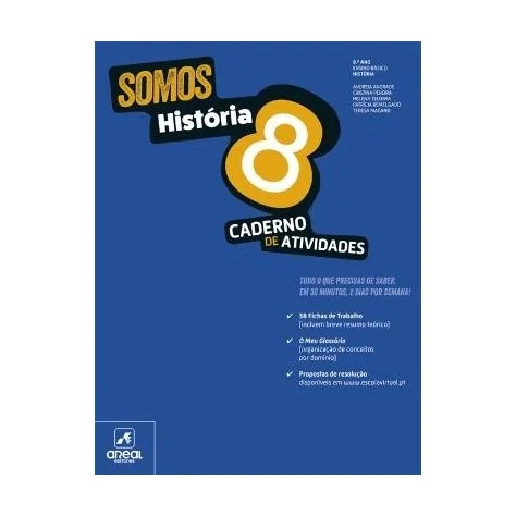 9789897678370 - Somos História 8 - História - 8.º Ano - Caderno de Atividades