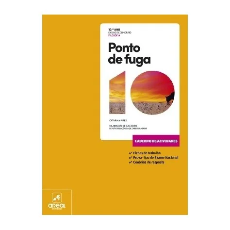 9789897673016 - Ponto de Fuga 10 - Filosofia - 10.º Ano - Caderno de Atividades