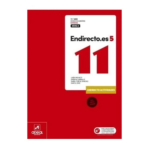 9789897678219 - Endirecto.es 5 - Espanhol - Nível 5 - 11.º Ano - Caderno de Atividades