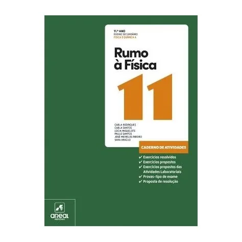 9789897678295 - Rumo à Física 11 - Física A - 11.º Ano - Caderno de Atividades