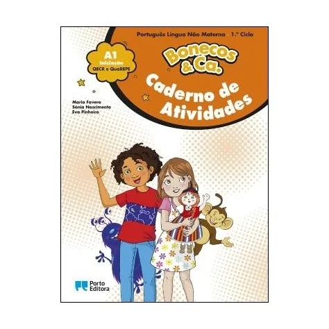 9789720110848 - Bonecos & Ca. - Nível A1 - PLNM - Iniciação - 3.º Ano - Caderno de Atividades