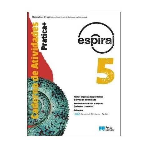 9789720205926 - Espiral - Matemática - 5.º Ano - Caderno de Atividades