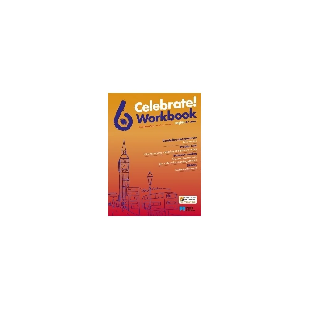 9789720202741 - Celebrate! - Inglês - 6.º Ano Workbook/Picture Dictionary - Caderno de Atividades